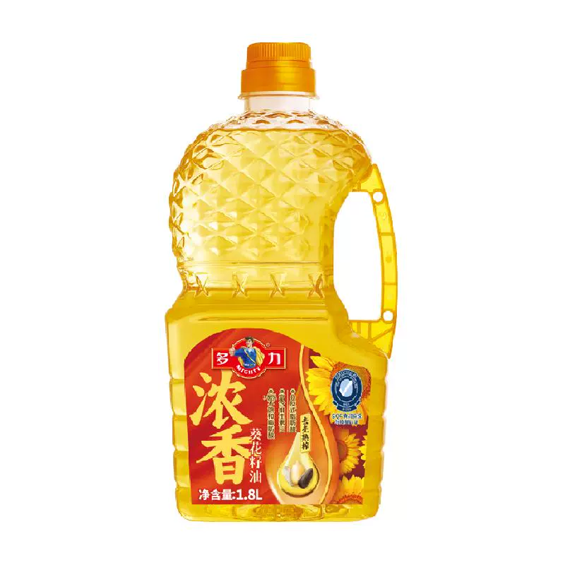 MIGHTY 多力 浓香葵花籽油 1.8L ￥21.25