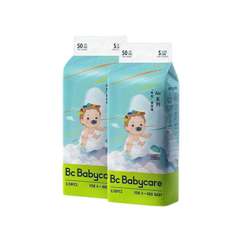 babycare bc babycare 呼吸系列 2包装 S100片(4-8kg) 110.91元（需用券）