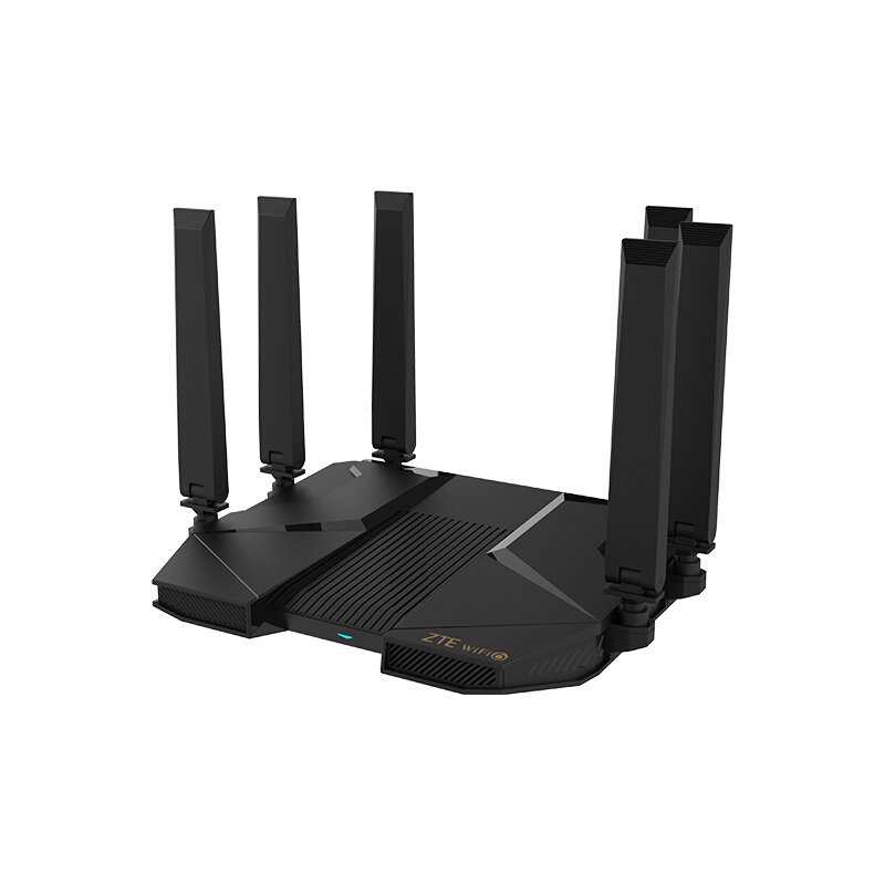 ZTE 中兴 AX5400 Pro 双频5400M 家用千兆无线路由器 Wi-Fi 6 单个装 黑色 459元
