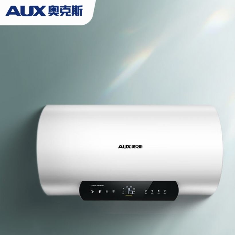 PLUS会员：AUX 奥克斯 电热水器 40升L 2100W 356.84元包邮（用家居卡后316.84元）