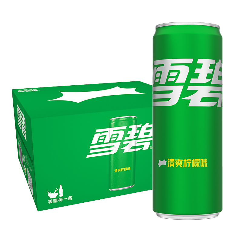 需首购、pLuS会员:可口可乐（Coca-Cola）雪碧 Sprite 汽水饮料 碳酸饮料 330ml*20