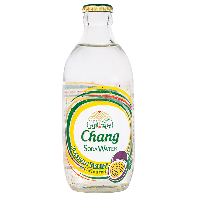 Chang 象牌 泰象苏打水原味整箱泰国进口CHANG牌气泡水青柠檬味无糖饮料325ml 