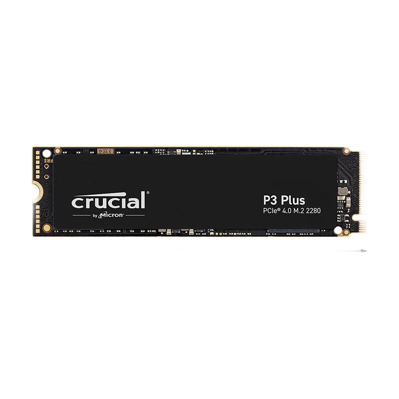PLUS会员：Crucial 英睿达 P3 Plus M.2 NVMe 固态硬盘 2TB 814.76元（双重优惠）