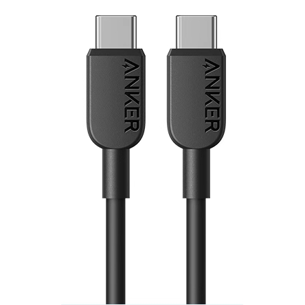 Anker 安克 60W 双USB-C数据线 0.9米 USB-IF认证 21.9元包邮（需用券）