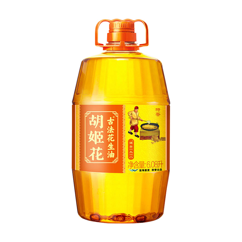 88VIP：胡姬花 古法花生油 6.08L 124.14元（需用券）