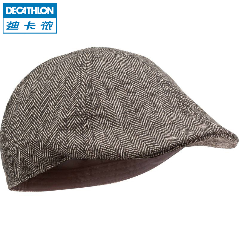 DECATHLON 迪卡侬 男士秋冬平顶帽 59.9元