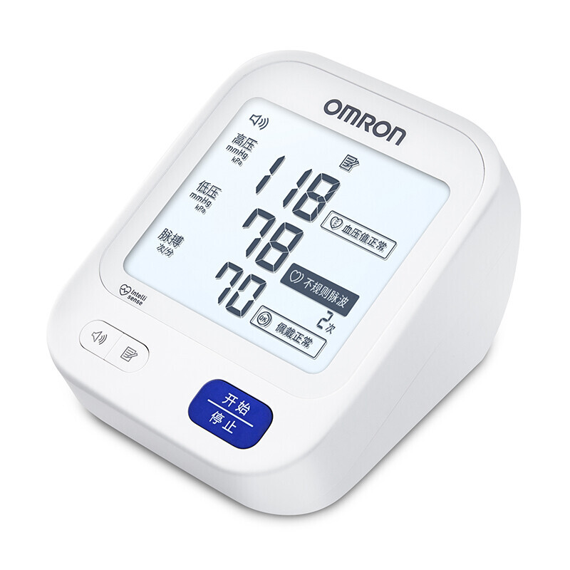 OMRON 欧姆龙 U725A 上臂式血压计 白色 语音款 339元（需用券）