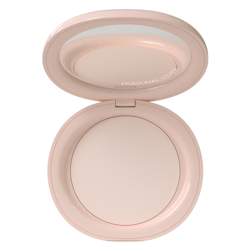 恋火 PL蹭不掉粉饼3.3g象牙白控油遮瑕持久不脱妆雾面定妆粉饼 18.9元