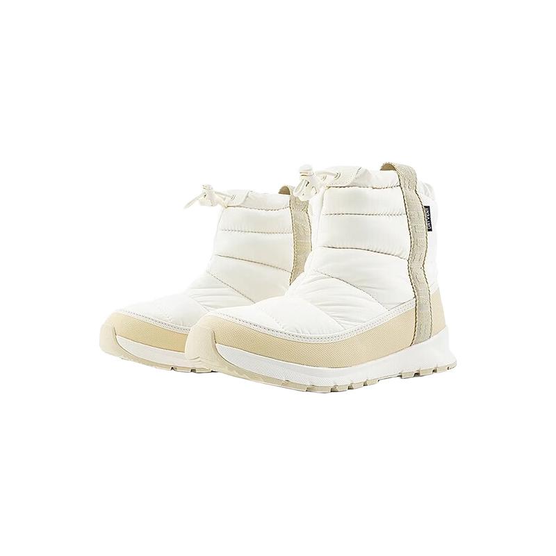 北面 童鞋儿童棉鞋保暖鞋男女童中帮户外运动鞋雪地靴 TOB/米白色 39 鞋长25c