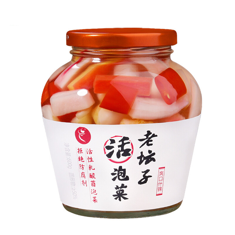 老坛子 爽口什锦 活泡菜 600g 8.52元（需用券）