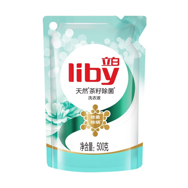 Liby 立白 天然茶籽洗衣液 4.5kg*9袋 山茶花香 38.86元