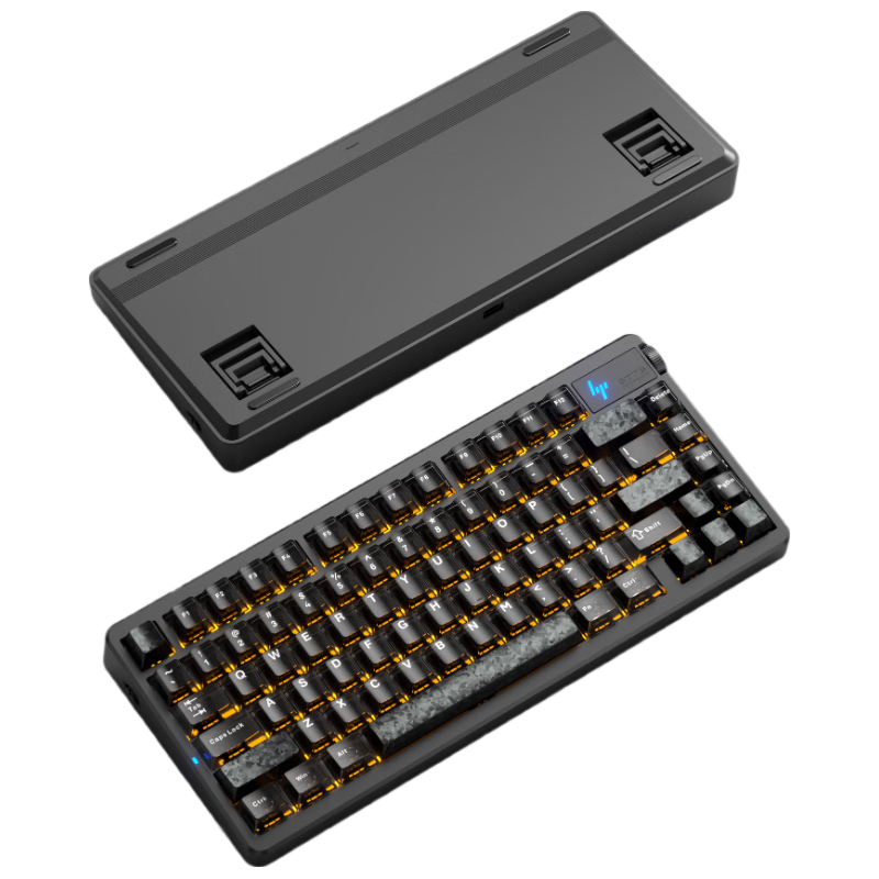 惠普 GT75机械键盘无线有线蓝牙三模gasket客制化 游戏键盘电竞电脑办公75配