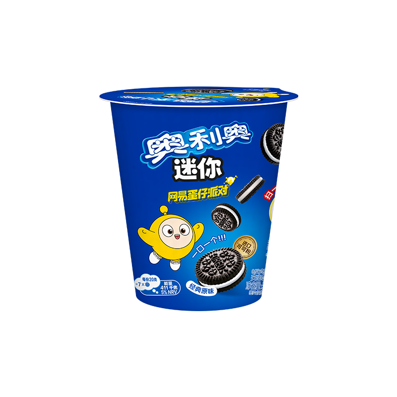 再降价、PLUS会员：奥利奥 Mini夹心小饼干 经典原味 55g 1.9元（需领券）