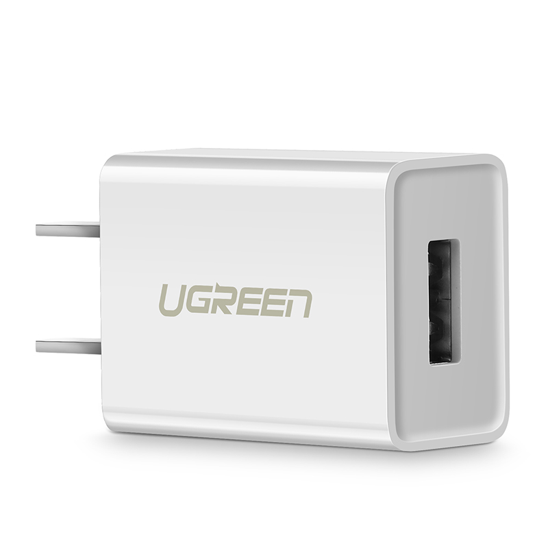 UGREEN 绿联 CD112 手机充电器 USB-A 5W 白色 21.9元