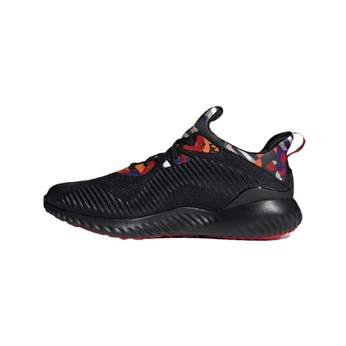 adidas 阿迪达斯 Alpha Bounce 1 中性跑鞋 GZ8991 黑色/橙色/红色 36 159.71元