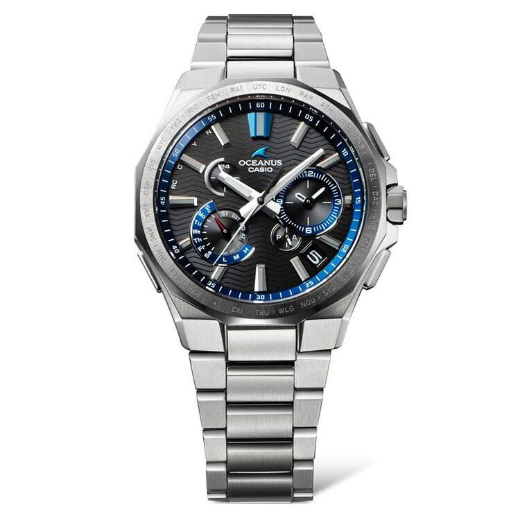 CASIO 卡西欧 Oceanus系列 钛合金太阳能蓝牙电波表 OCW-T6000-1AJF 4538.15元包邮（