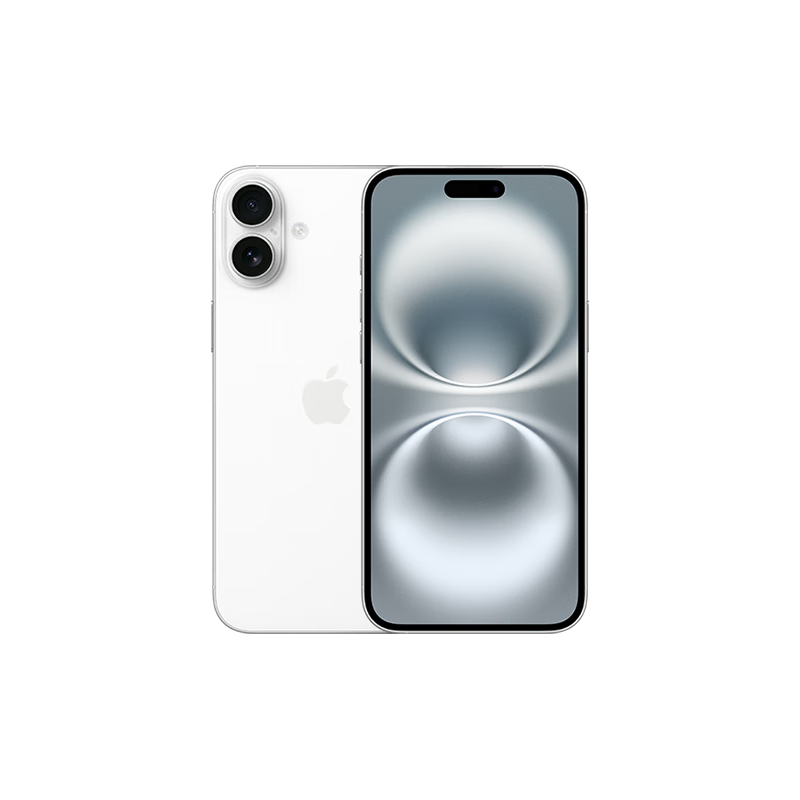 PLUS会员:Apple/苹果 iPhone 16 Plus 128GB 白色 5266.01元(需领券)