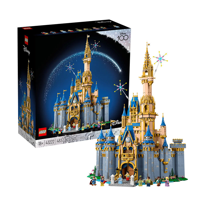 百亿补贴：LEGO 乐高 积木43222迪士尼城堡 1756元