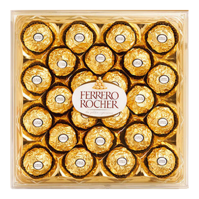 10点开始、京东PLUS：FERRERO ROCHER 费列罗 榛果威化巧克力 300g 36.65元包邮