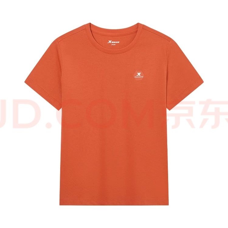 特步 儿童夏季100%纯棉透气短袖 24.9元