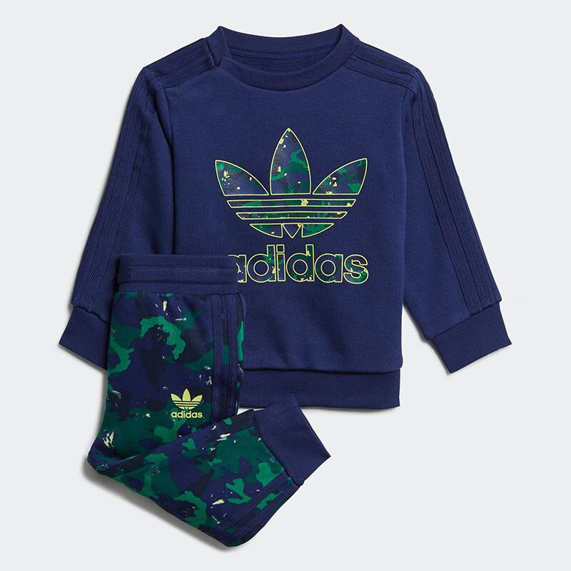 adidas 阿迪达斯 三叶草儿童休闲套装 H20309 ￥99