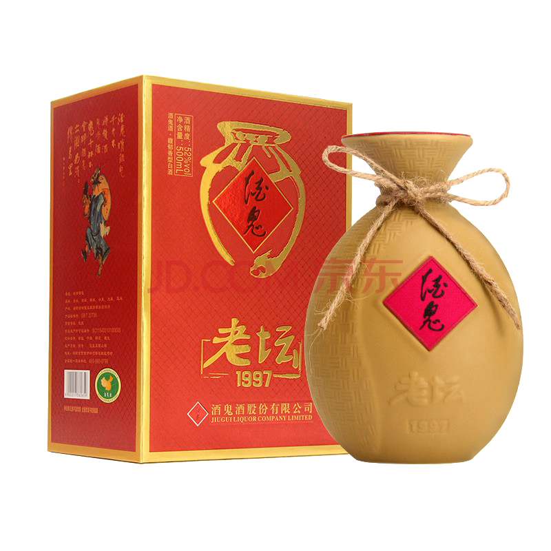 酒鬼 JIUGUI 酒鬼 老坛1997 52度 馥郁香型白酒 500mL 单瓶装 159元(需用券)