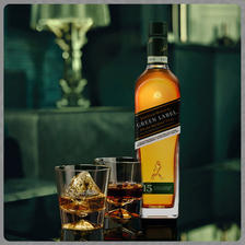 Johnnie Walker 尊尼获加 绿牌 15年调配麦芽苏格兰威士忌 750mL 289元包邮