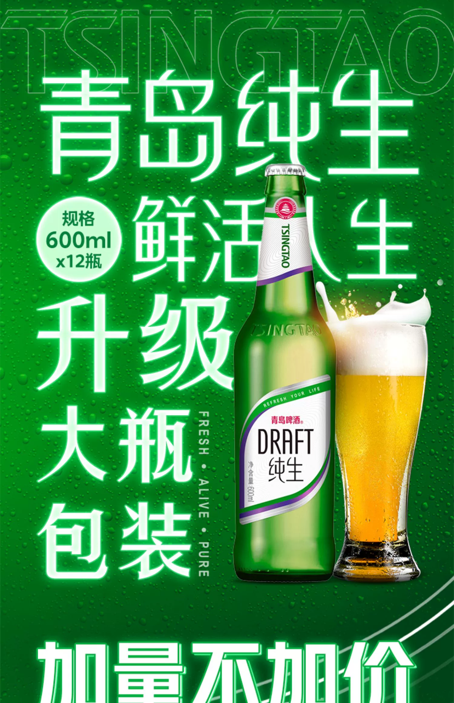 青岛啤酒全系列照片图片