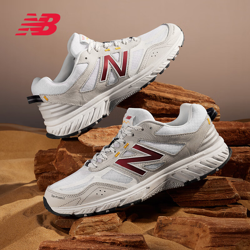 PLUS会员：NEW BALANCE NB510 网面复古运动鞋 MT510WR4 米色/白色 317.41元包邮