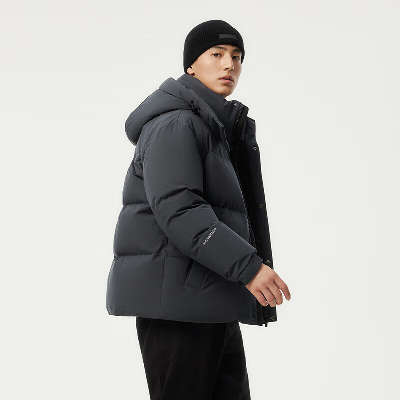 坦博尔 男士短款休闲90羽绒服195g 385元