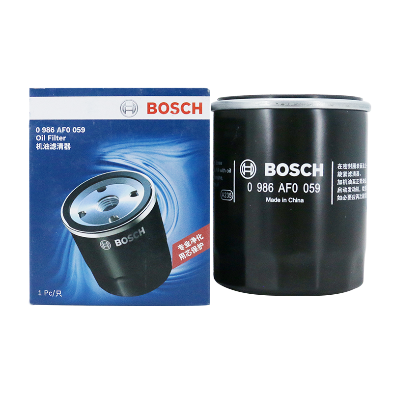 博世（BOSCH）机油滤芯机滤清器AF0059适配东南DX5风神A60风行景逸哈弗H6元秦等