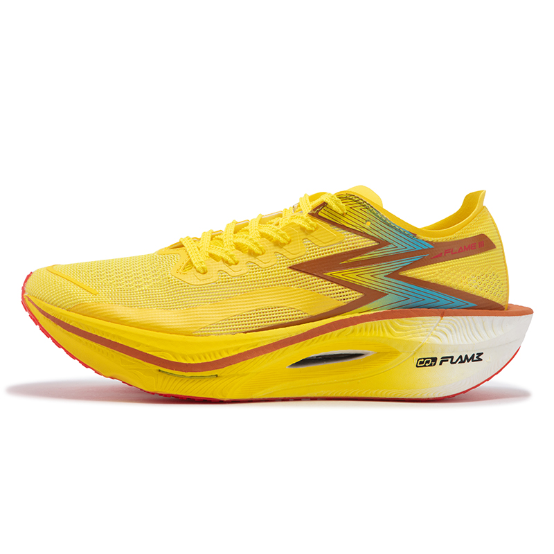 361° 飞燃3.0 全掌碳板 海绵宝宝 男款Q弹透气减震跑鞋 672312214 324.72元（需用