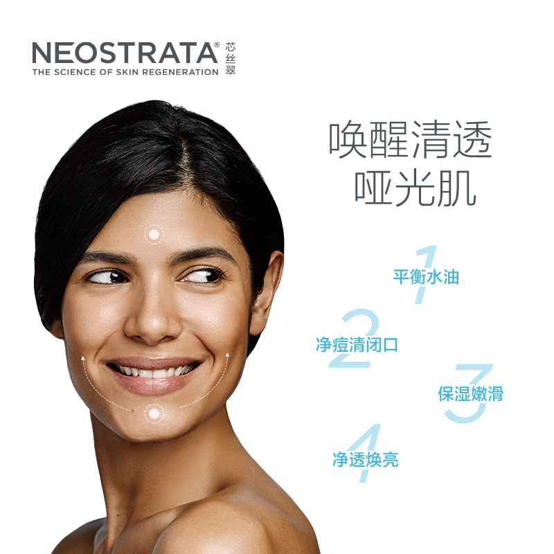 NeoStrata 芯丝翠 果酸精华液苦杏仁酸控油爽肤露补水净痘平衡水油 138.87元（