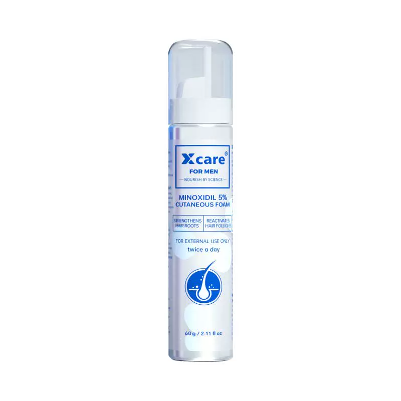 Xcare 拾健社英国米诺地尔酊5%男士防脱发生发液增发泡沫剂60ml*1 ￥71.8