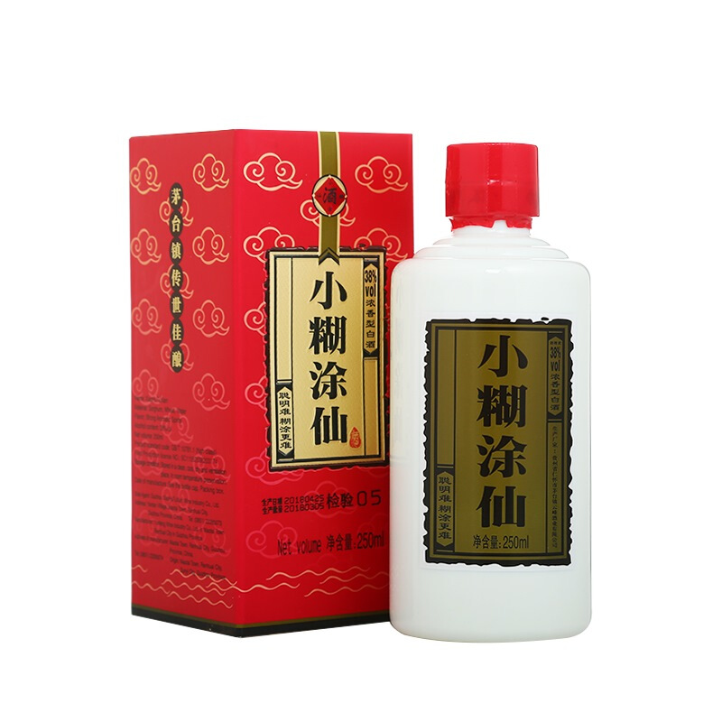 小糊涂仙 经典系列 普仙 38%vol 浓香型白酒 250ml 单瓶装 62.4元