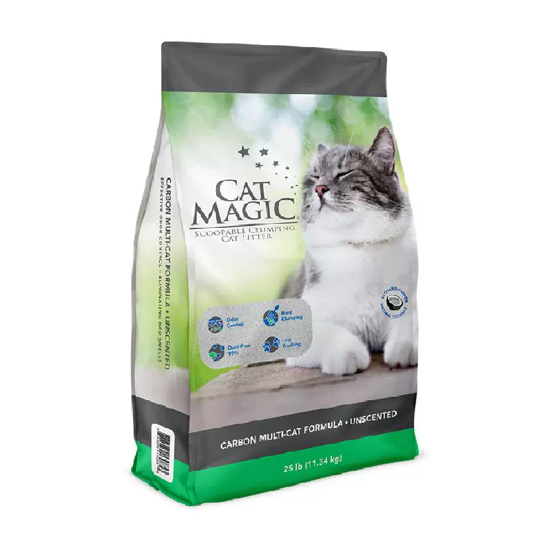 CAT MAGIC 喵洁客 活性炭猫砂 11.34kg ￥88.35