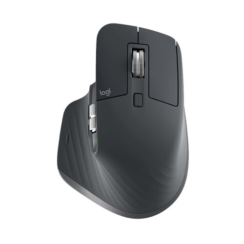 移动端：logitech 罗技 MX Master 3S 2.4G蓝牙 双模无线鼠标 8000DPI 石墨黑 496.51元