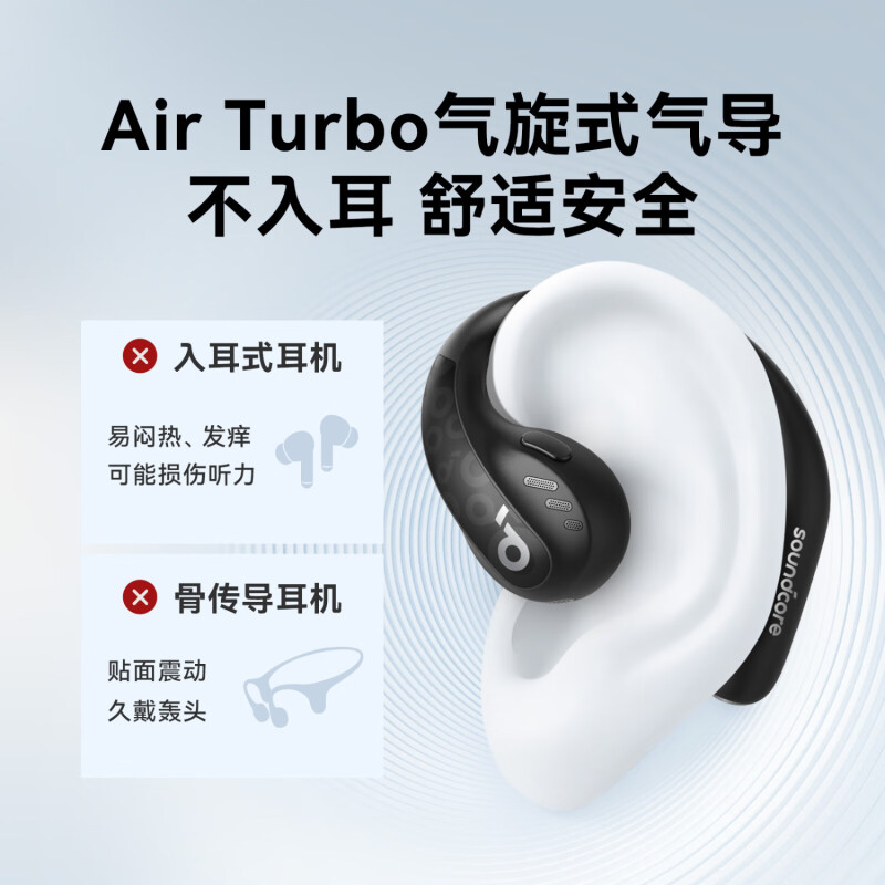 SoundCore 声阔 AeroFit Pro 不入耳式真无线动圈降噪蓝牙耳机 749元（需用券）