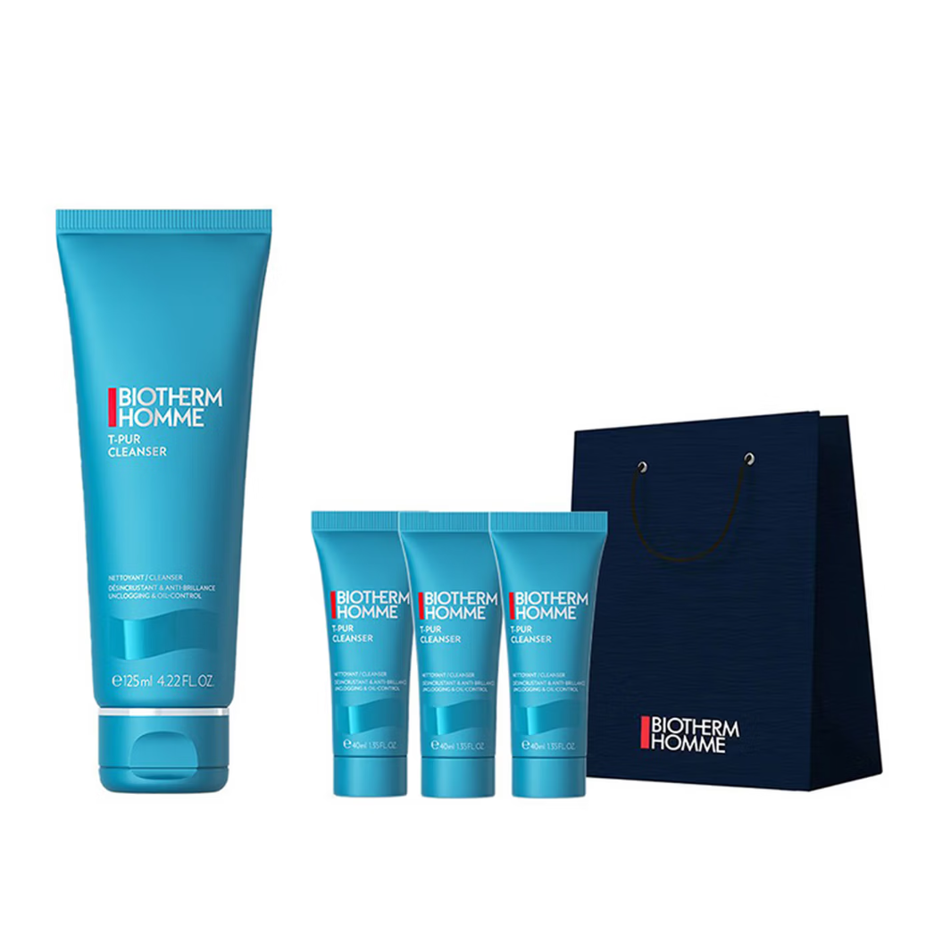 碧欧泉 男士清爽净油洁面膏洗面奶 245ml（正装125ml+40ml*3） 201.25元（需用券