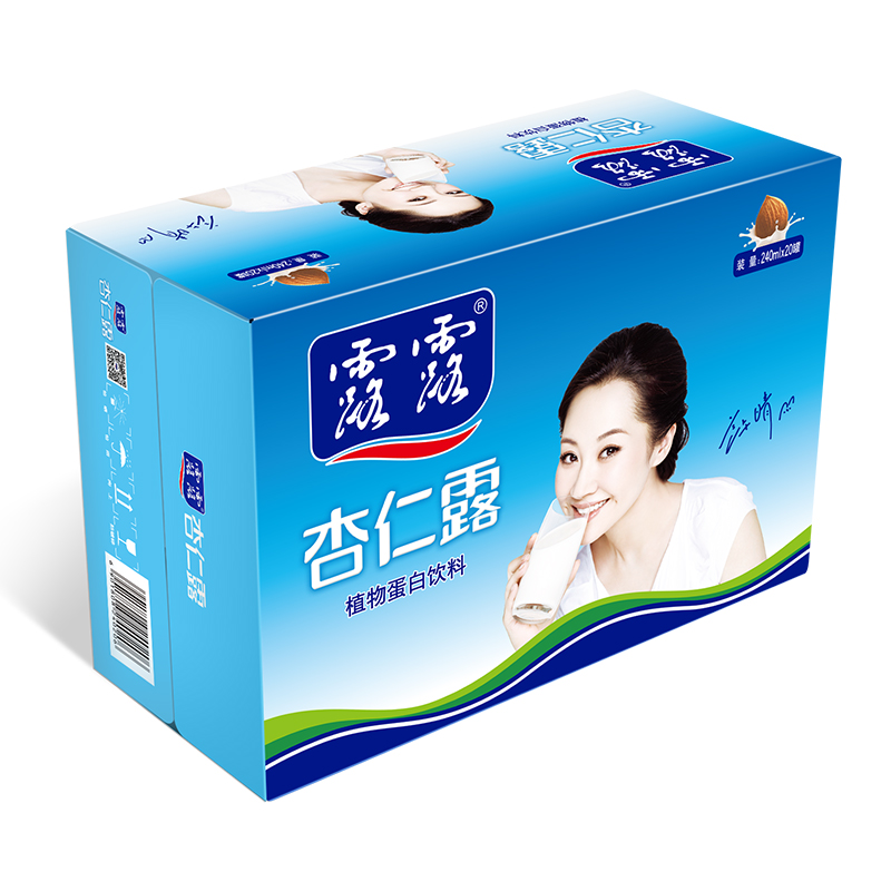 露露 杏仁露 240ml*20罐 送礼袋（需凑单） 53.2元（需用券）