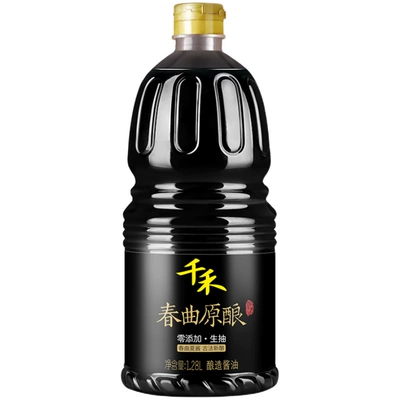 千禾春曲原酿酱油1.28L×1瓶 14.16元