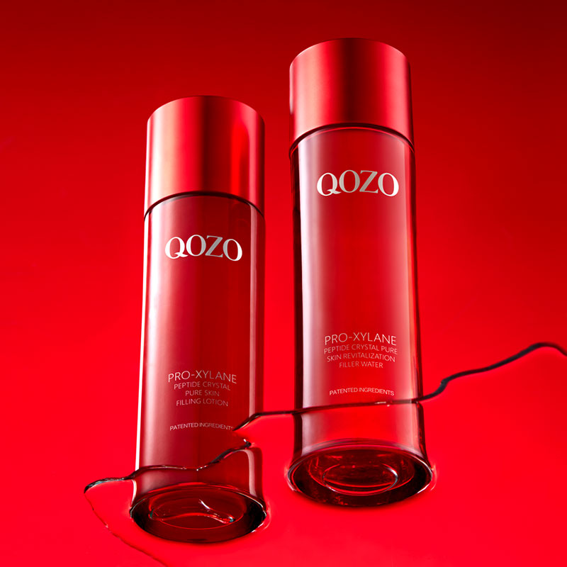 QOZO 法国QOZO玻色因胜肽菁纯焕肤填充乳100ml+填充水120ml润肤嫩肤保湿补水正