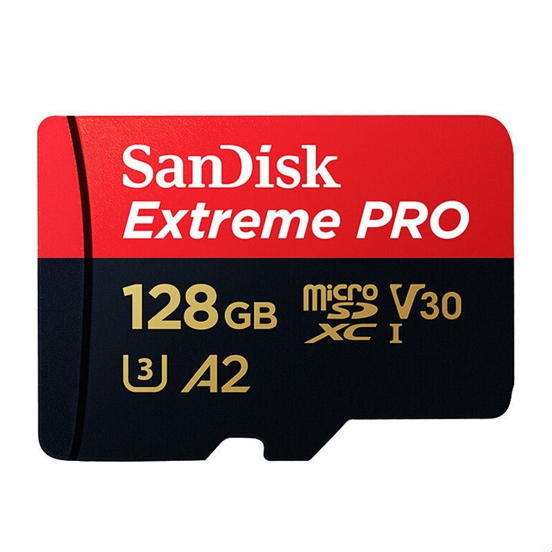 SanDisk 闪迪 128GB TF（MicroSD）内存卡A2 4K V30 U3 C10 至尊超极速移动存储卡 108.41