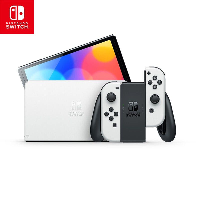 百亿补贴：任天堂 Nintendo Switch OLED主机 NS便携游戏掌机家用游戏机 港版 1599