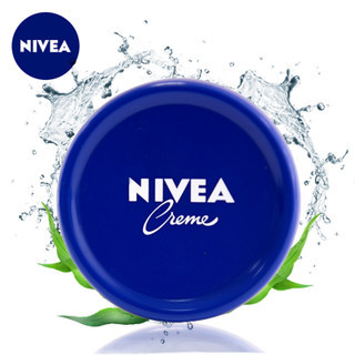 妮维雅（NIVEA） 小蓝罐润肤面霜100ml*2 17元（2件5折）