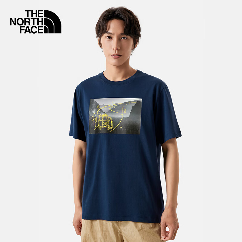 THE NORTH FACE 北面 户外印花短袖 ￥117.81