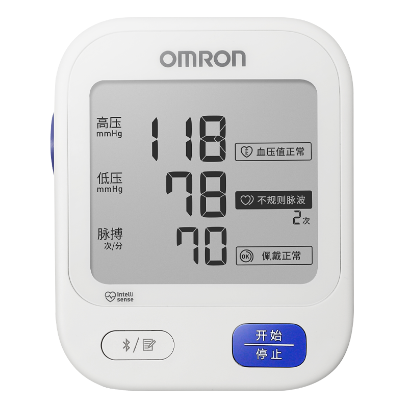 双11狂欢、PLUS会员：欧姆龙（OMRON）电子血压计 蓝牙APP智能款 U728T 219.3元（