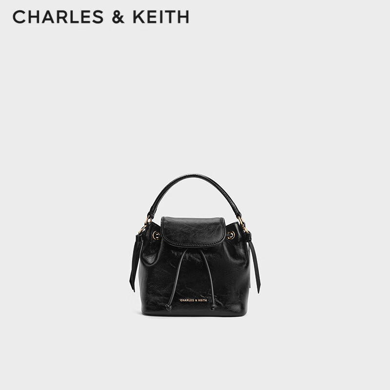 CHARLES & KEITH 【蝴蝶结链条】手提水桶包 CK2-50271785 439元（需用券）