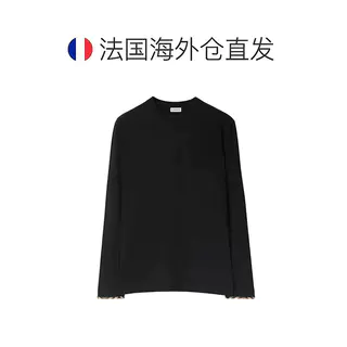BURBERRY 自营Burberry/博柏利 男士圆领棉质袖口格纹饰边长袖T恤 1057.01元 - 86线报 BURBERRY 自营Burberry/博柏利 男士圆领棉质袖口格纹饰边长袖T恤 1057.01元 - 86线报