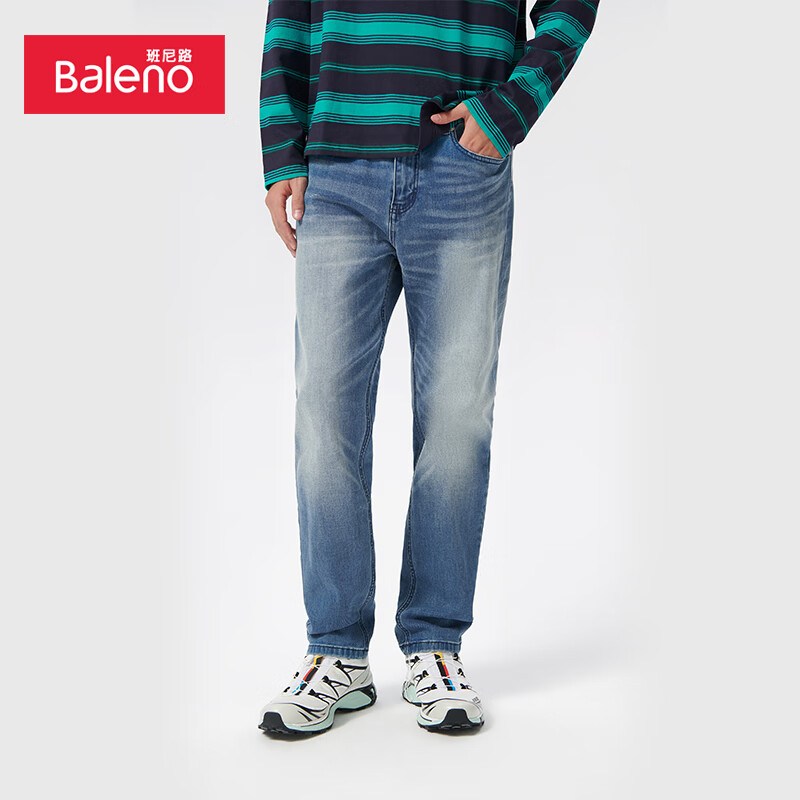 Baleno 班尼路 男士牛仔裤 001D 52.56元（需买2件，需用券）